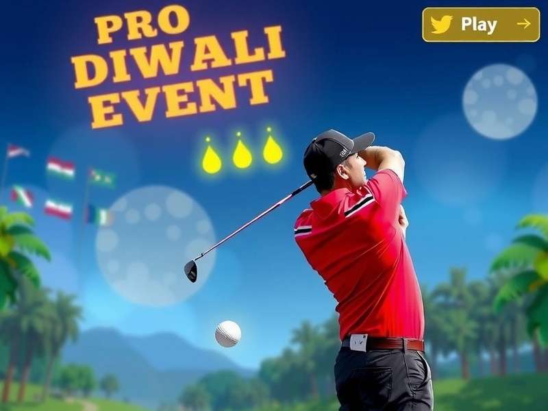 Pro Golfer Diwali Event